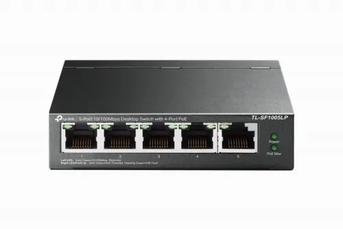 Comutator PoE TP-LINK TL-SF1005LP, 4x IEEE 802.3af