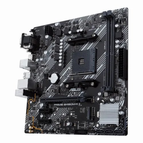 Placă de bază ASUS PRIME B450M-K II, AM4, AMD B450, Micro-ATX