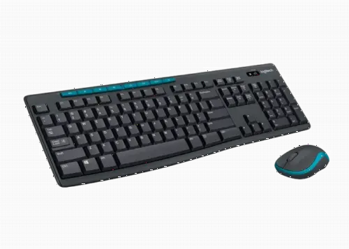 Клавиатура и мышь Logitech MK275, Беспроводное, Черный/Синий