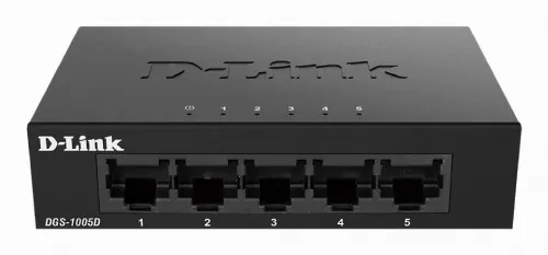 Switch de rețea D-Link DGS-1005D, 5x 10/100/1000 Mbps