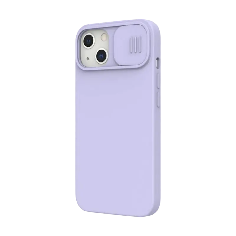 Чехол Nillkin iPhone 13, CamShield Silky Silicone, Misty Purple