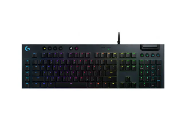 Tastatură Logitech G815, Cu fir, Negru