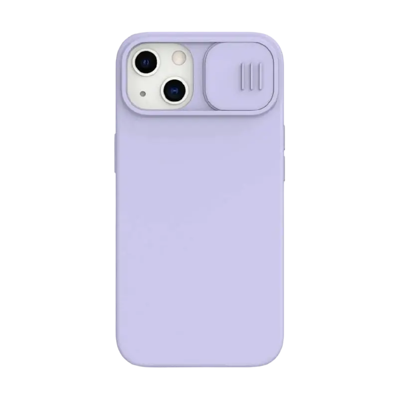 Чехол Nillkin iPhone 13, CamShield Silky Silicone, Misty Purple