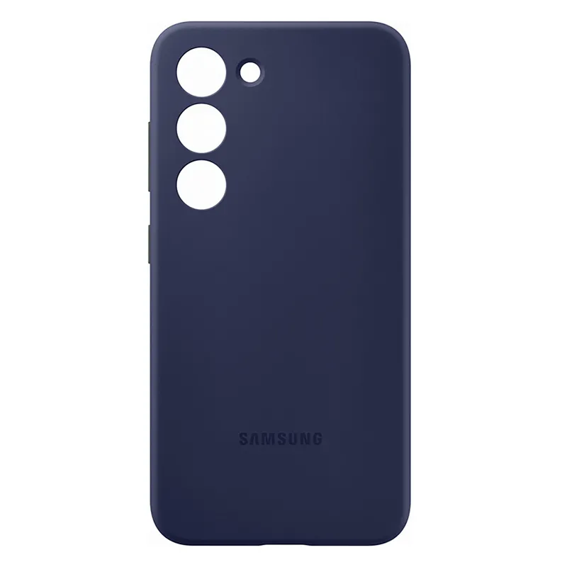 Чехол Samsung Silicone Cover for Galaxy S23, Темно-синии