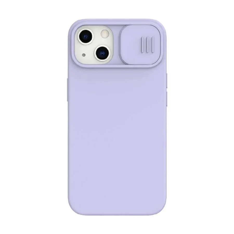 Чехол Nillkin iPhone 13, CamShield Silky Silicone, Misty Purple