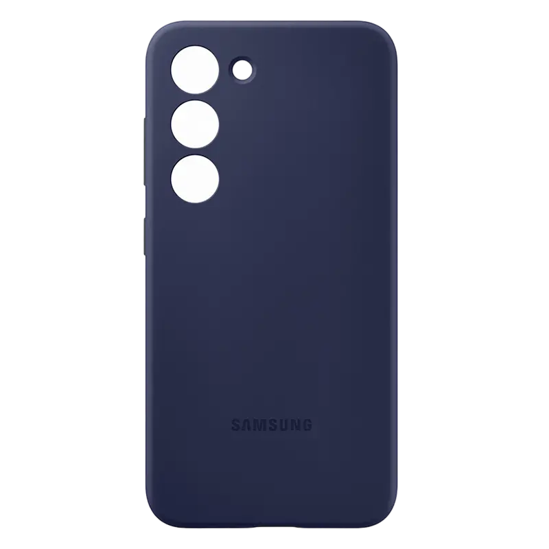 Чехол Samsung Silicone Cover for Galaxy S23, Темно-синии