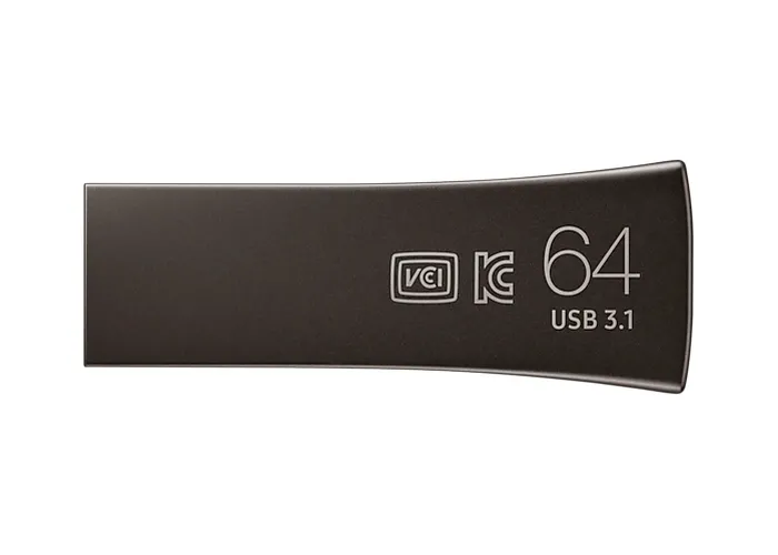 USB Flash накопитель Samsung Bar Plus, 64Гб, Серый