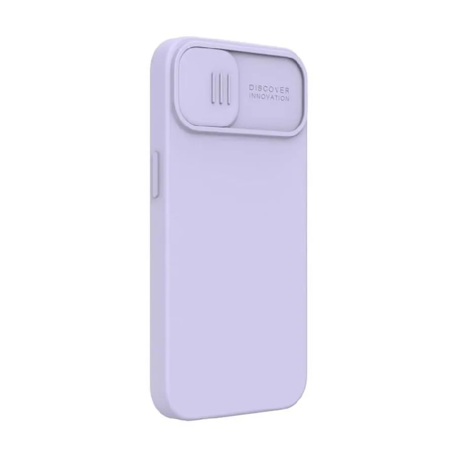 Чехол Nillkin iPhone 13, CamShield Silky Silicone, Misty Purple