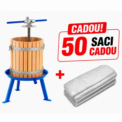 Teasc pentru struguri 50L TECHNOWORKER (Mecanic) + 50 saci cadou