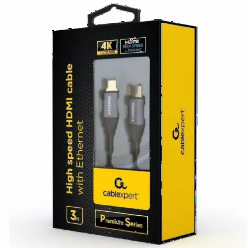 Cablu Video Cablexpert CCBP-HDMI-3M, HDMI (M) - HDMI (M), 3m, Negru