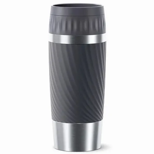Термокружка Tefal Easy Twist, 0,36л, Grey