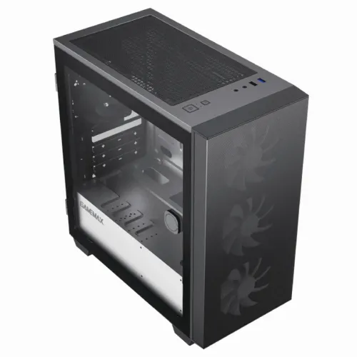 Компьютерный корпус Gamemax Aero Mini ECO, Micro-ATX, ATX, Чёрный