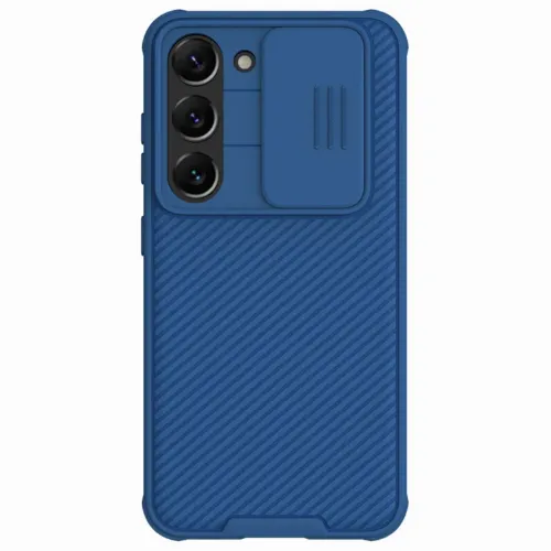 Husă Nillkin Galaxy S23 Camshield Pro, Albastru