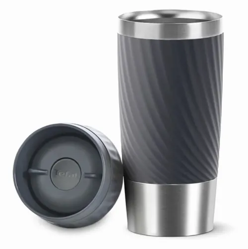 Термокружка Tefal Easy Twist, 0,36л, Grey