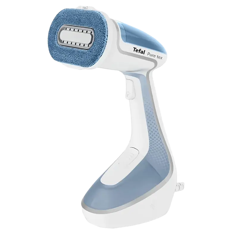 Aparat de călcat vertical cu aburi Tefal DT9531E0, Albastru deschis | Alb