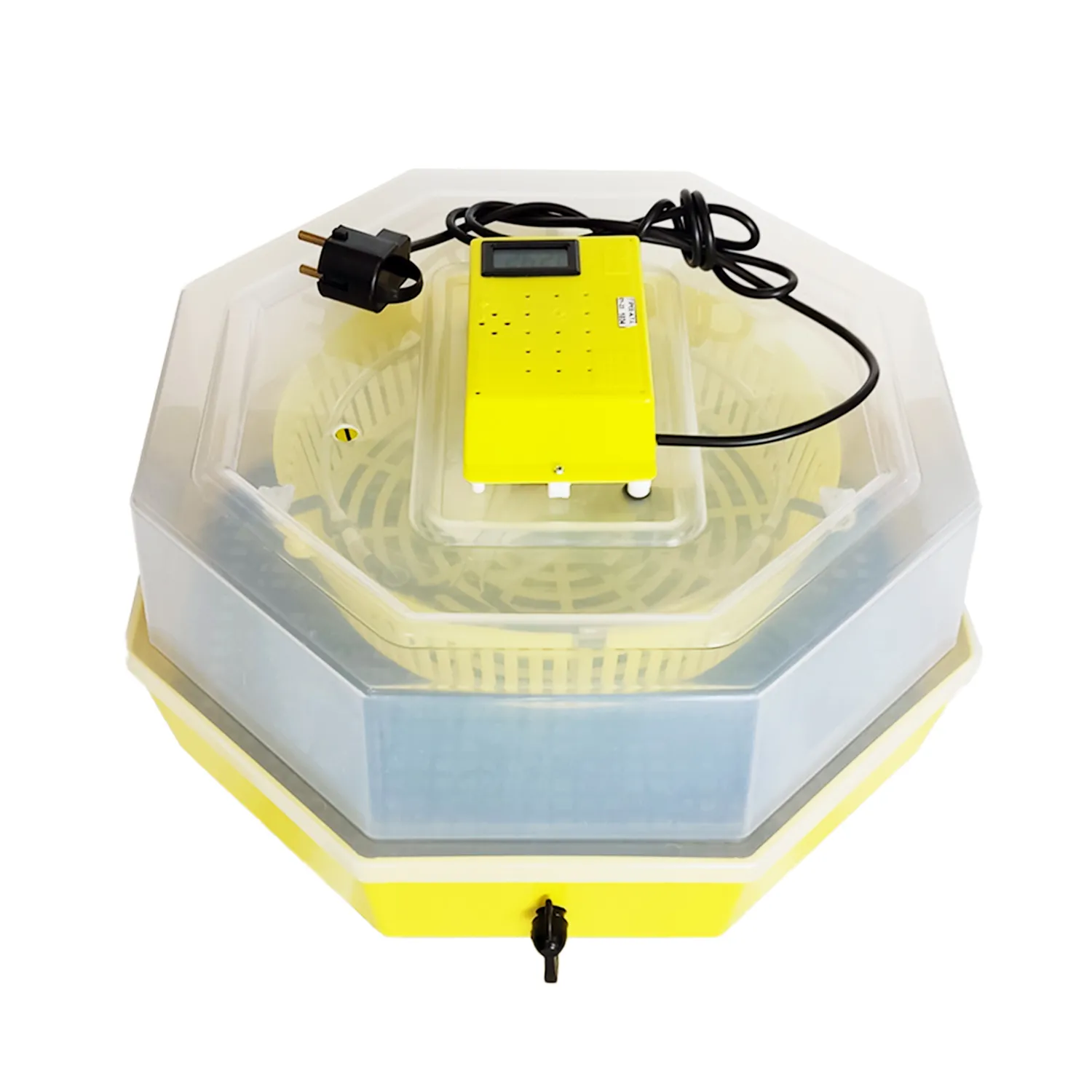 Инкубатор с устройством вращения яиц и термометром ERT-MN 9054 / INC3 (41 куриное яйцо или 74 перепелиные яйца)