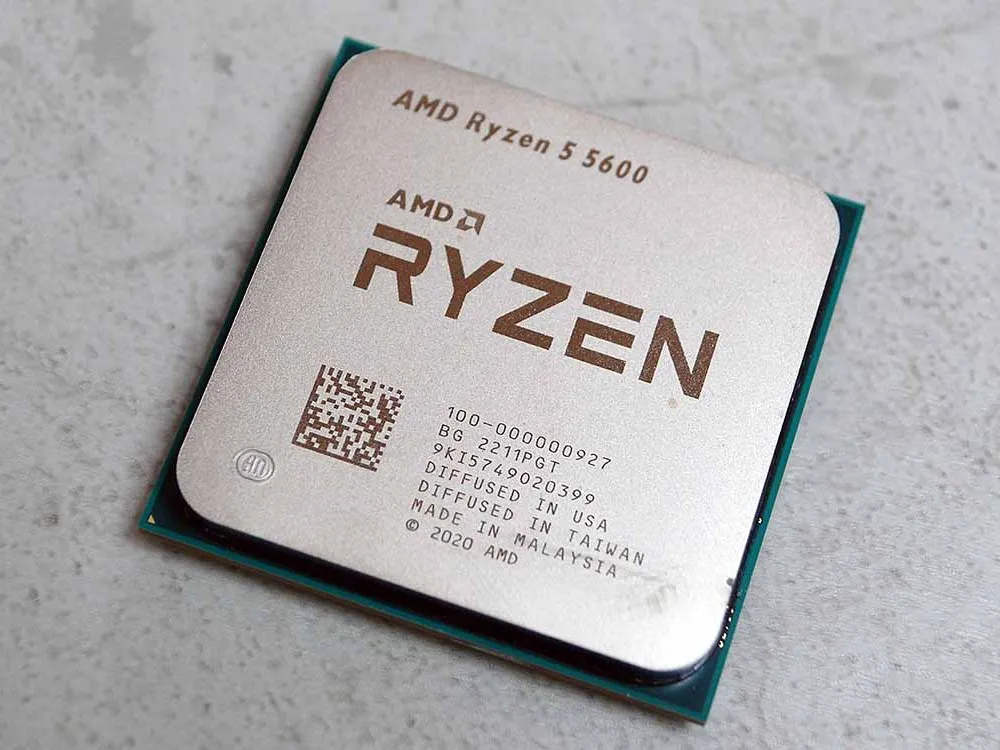 CPU AMD Ryzen 5 5600  (3.5-4.4GHz, 6C/12T, L2 3MB, L3 32MB, 7nm, 65W), Socket AM4, Box