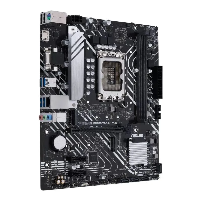 Placă de bază ASUS PRIME B660M-K D4, LGA1700, Intel B660, Micro-ATX