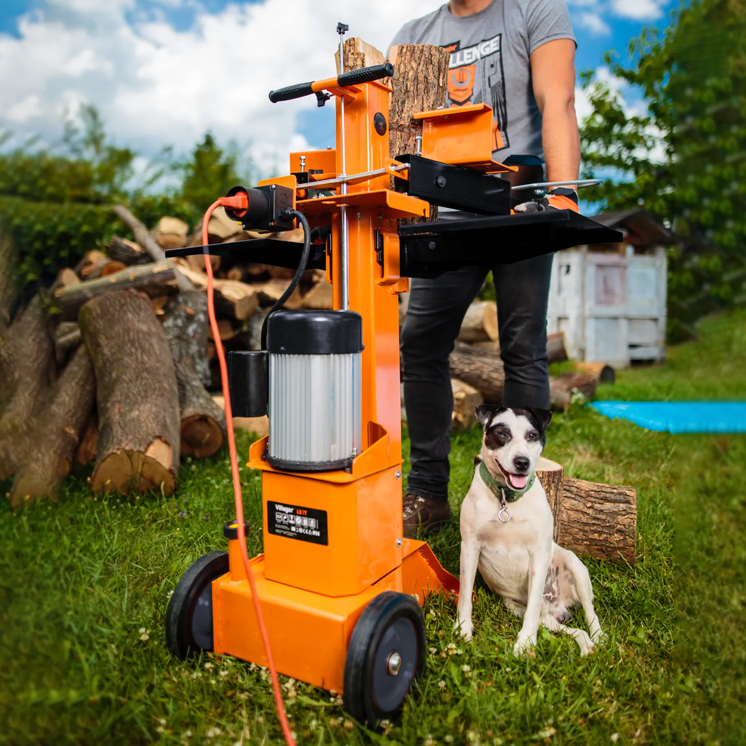 Despicator de lemne electric TECHNOWORKER LS8TV