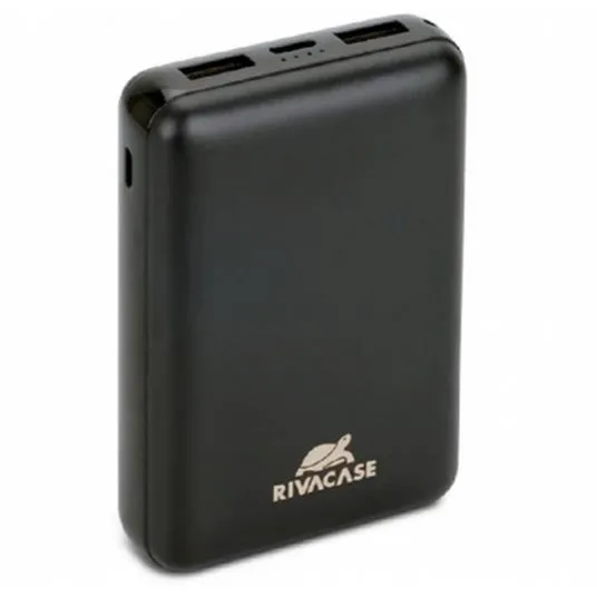 Acumulator extern RivaCase VA2410, 10000mAh, Negru