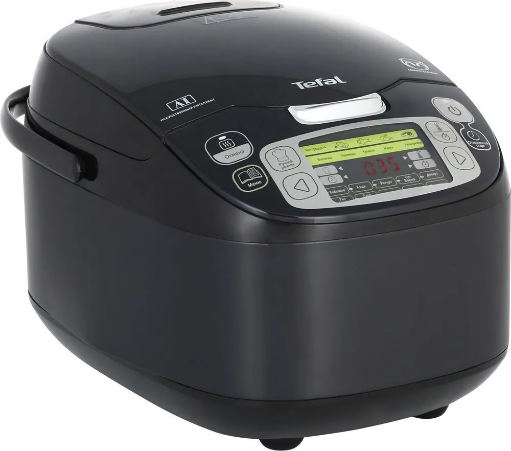 Мультиварка Tefal Fuzzy Logic RK815834, Чёрный