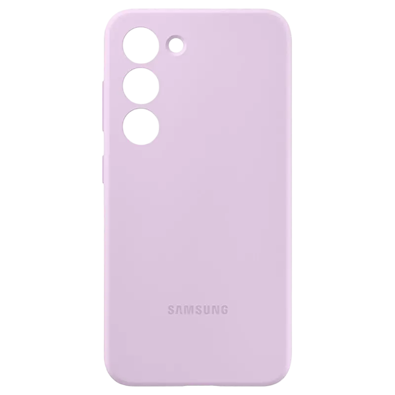 Чехол Samsung Silicone Cover for Galaxy S23, Фиолетовый