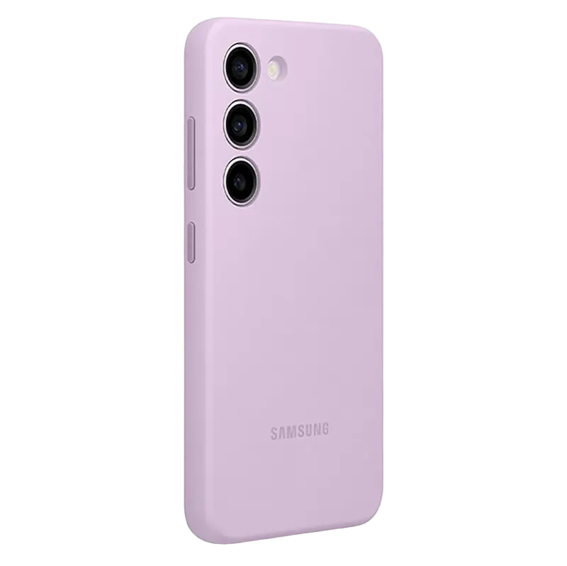 Чехол Samsung Silicone Cover for Galaxy S23, Фиолетовый