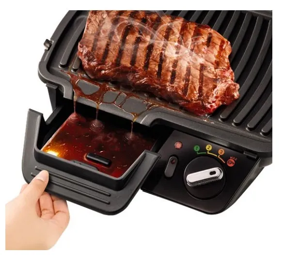 Электрический Гриль Tefal SuperGrill, 2000Вт, Серебристый