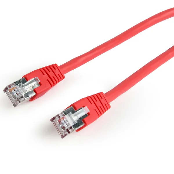 Патч-корд Cablexpert PP6-5M/R, Cat6 FTP , 5м, Красный