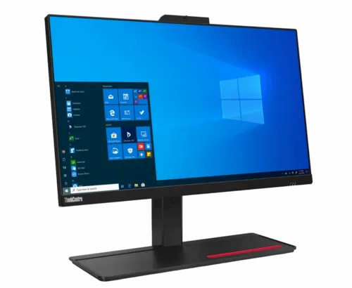 Computer All-in-One Lenovo ThinkCentre M90a, 23,8", Intel Core i3-12300, 16GB/256GB, Fără SO, Negru