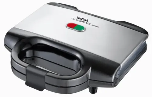 Aparat pentru sandwich Tefal Ultracompact, Argintiu