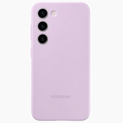 Чехол Samsung Silicone Cover for Galaxy S23, Фиолетовый