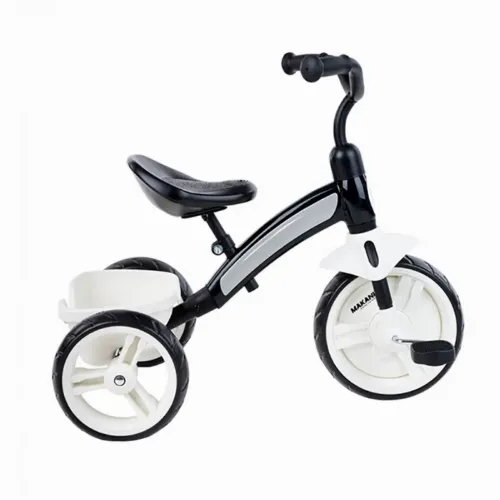 Bicicletă cu trei roți Makani Micu, Negru