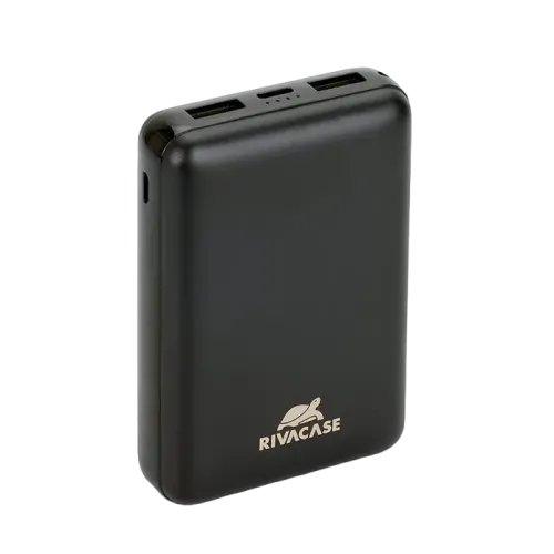 Acumulator extern RivaCase VA2410, 10000mAh, Negru
