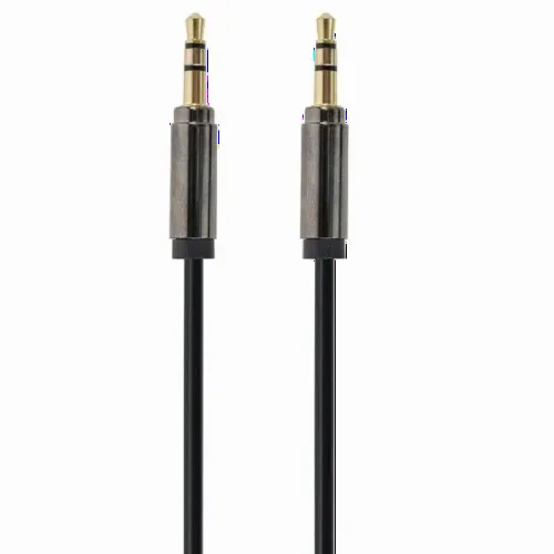 Cablu audio Cablexpert CCAP-444-1M, 3.5mm 3-pin (M) - 3.5mm 3-pin (M), 1m, Negru