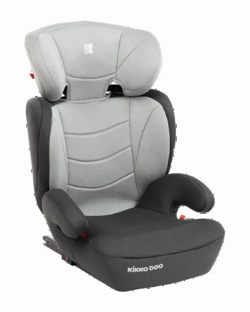 Scaun auto Kikka Boo Amaro, Grupa 2/3 (15-36 kg), Gri deschis