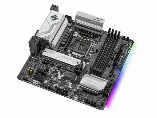 Placă de bază ASRock B560M Steel Legend, LGA1200, Intel B560, Micro-ATX