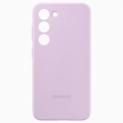Чехол Samsung Silicone Cover for Galaxy S23, Фиолетовый