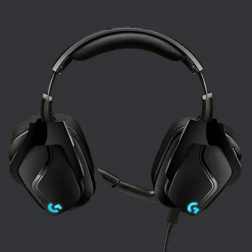 Căști gaming Logitech G635, Wireless/Cu fir, Negru