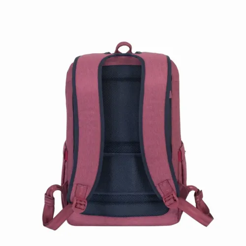 Rucsac pentru Laptop RivaCase Suzuka, 15.6", Poliester, Roșu