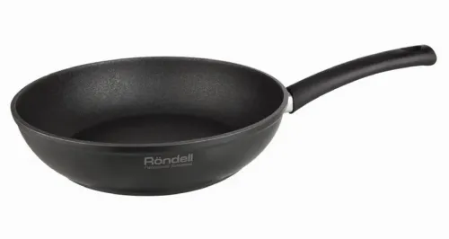 Сковорода глубокая Rondell RDA-597, 24см, Чёрный