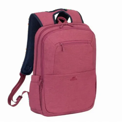 Rucsac pentru Laptop RivaCase Suzuka, 15.6", Poliester, Roșu