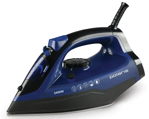 Fier de călcat Polaris PIR2481K, 2400W, Negru Albastru