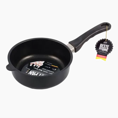 Сковорода AMT Gastroguss AMT-720-E , 1,3л, 20см, Чёрный