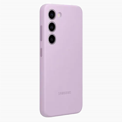 Чехол Samsung Silicone Cover for Galaxy S23, Фиолетовый