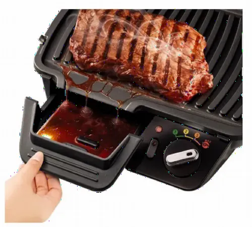 Grătar electric Tefal SuperGrill, 2000W, Argintiu