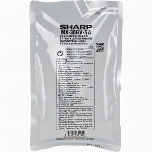 Dezvoltator Sharp BP-GV200, Negru