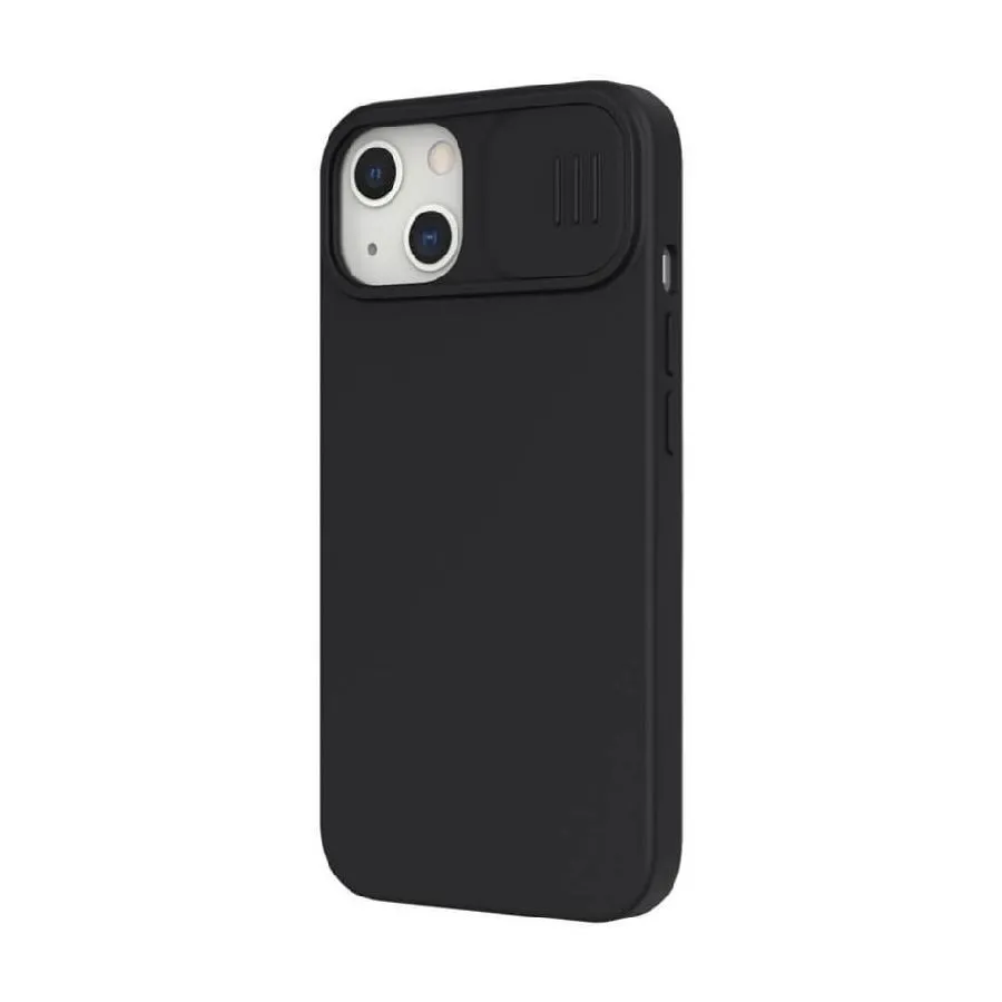 Чехол Nillkin iPhone 13, CamShield Silky Silicone, Elegant Black