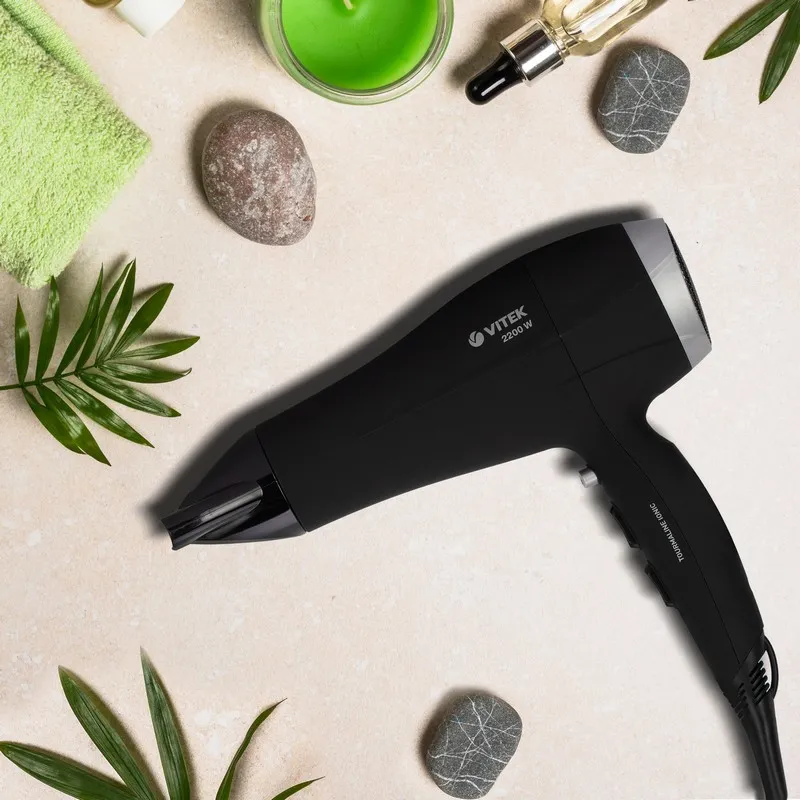 Uscător de păr VITEK VT-1302, 2200 W, Negru