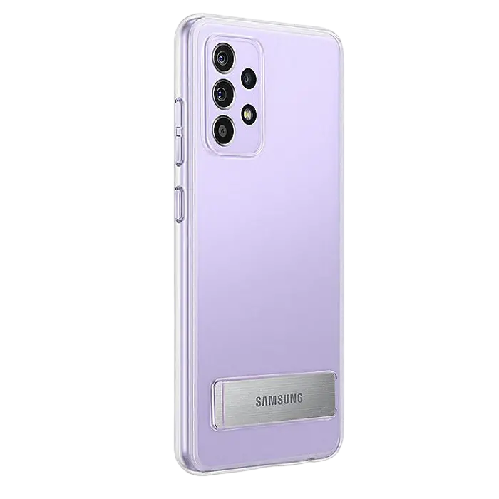 Задний чехол Samsung Clear Standing Cover - Galaxy A72, Прозрачный